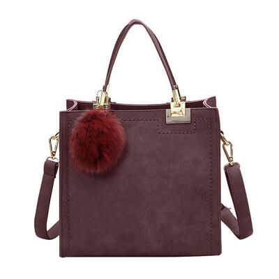 

Vintage Women Girls Casual Shoulder Bags Tote PU Leather Messenger Handbags