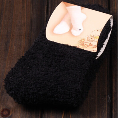 

Ladies Women Winter Warm Soft Fluffy Bed Socks Lounge Slipper Fleece Socks