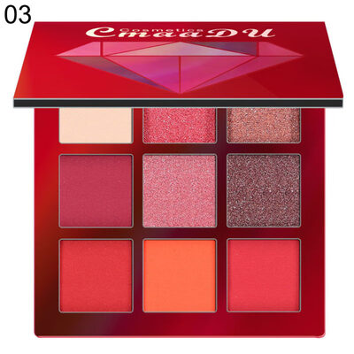 

9Colors Charming Glitter Women Eye Shadow Palette Matte Pigmented Shimmers Makeup
