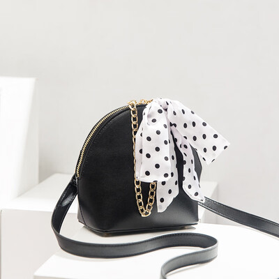 

Summer Feminine Silk Scarf Shell Bag Ins 100 Hand-held Small Bag Slant Bag