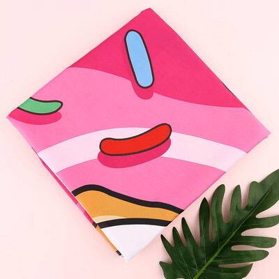 

Washable Durable Cloth Bath Sunscreen Printing Summer Beach Towel Yoga Mat