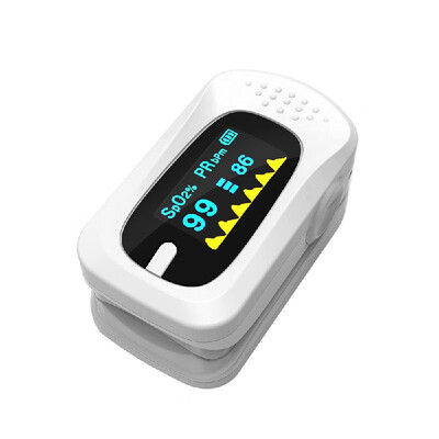 

Fingertip Pulse Instant Read Digital Oximeter Blood Oxygen Sensor Saturation SpO2 Monitor Meter OLED Display