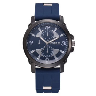 

〖Follure〗Men Business Watch Plastic Strap Sports Fashion Watch Simulated Quartz Watch