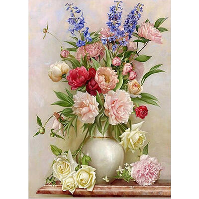 

5D DIY Diamond Painting Warm Flowers Cross Stitch Embroidery Mosaic Kits