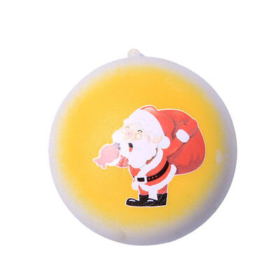 

Gotoamei Hot Santa Claus Bread Slow Rising Scented Relieve Stress Toy Key Pendant