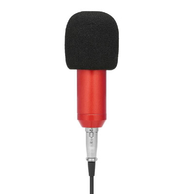 

BM800 Wired Condenser Microphone Studio Sound Professional Recording Device Live Broadcasting Mic with Shock Mount Sponge Protecto