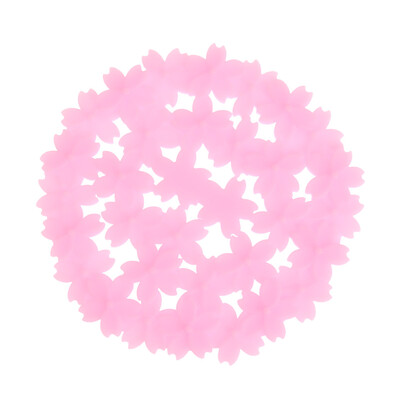 

Silicone Hollow Out Cherry Blossom Antiskid Cup Mat Insulation Mat