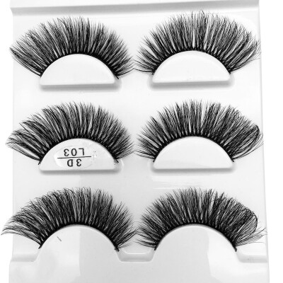 

〖Follure〗3 Pairs Of False Eyelashes Are Handmade To Lengthen Eyelashes At The End Of Eyes