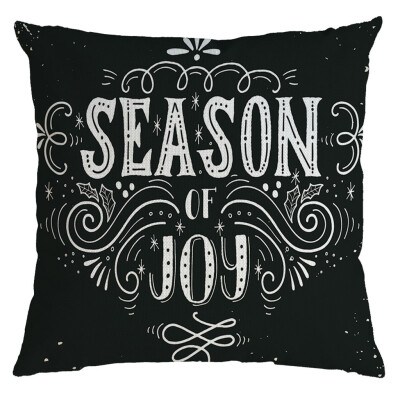 

Siaonvr Christmas Pillow Cover Pillowcases Decorative Sofa Cushion Cover 45x45cm