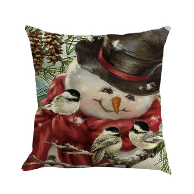 

〖Follure〗Christmas Pillow Cover Pillowcases Decorative Sofa Cushion Cover 45x45cm