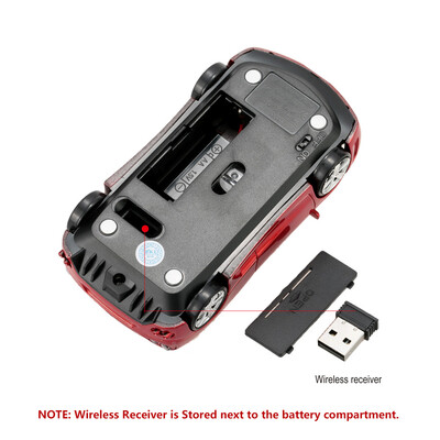 

24GHz Wireless Racing Car Shaped Optical USB MouseMice 3D 3 Buttons 1000 DPICPI for PC Laptop Desktop