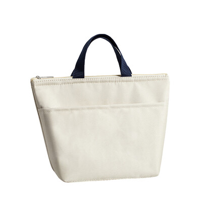 

Toponeto Lunch Bags Upgraded Larger Capacity Oxford Cloth Insulated Boxes Tote