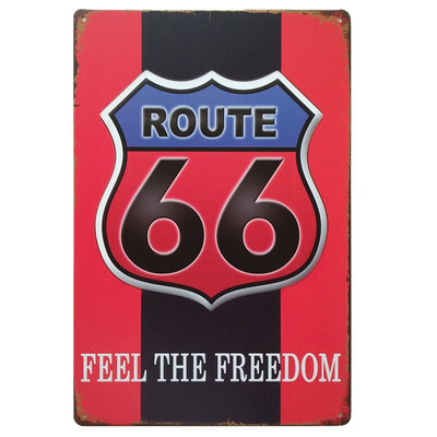 

Toponeto European And American Retro Metal Paintings Hanging Metal Poster
