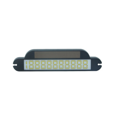 

Car Styling Solar Luminous Temporary Parking Card Telephone Number Card Plate Telephone Number Plate X5