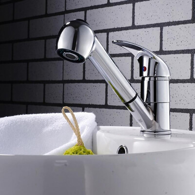 

Gobestart Kitchen Tap Single Lever Mixer Faucet Sink Mixer With Pullout Spray