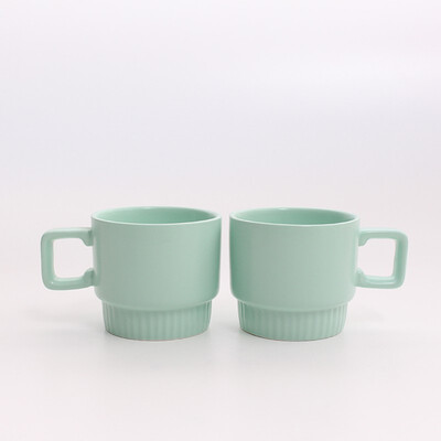 

European Ceramic Coffee Cup Tea Cup Water Cup Stack Cup Mug