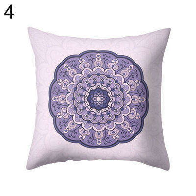 

Flower Sea Deer Throw Pillow Case Cushion Cover Sofa Bed Car Cafe Office Decor