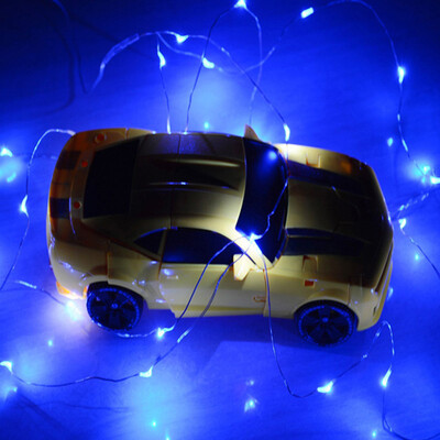 

Gobestart 3M 30LED Button Cell Powered Silver Copper Wire Mini Fairy String Lights