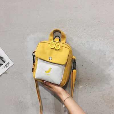 

Tailored Women Fun Cute Fruit Messenger Bag Girl Student Canvas Backpack Shoulder Bag