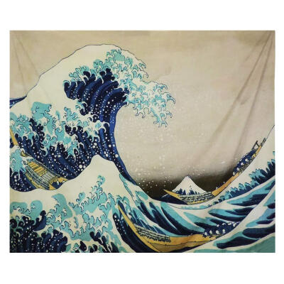 

Ocean Tapestry Wall Hanging Beach Rug Blanket Camping Travel Mat Home Decor