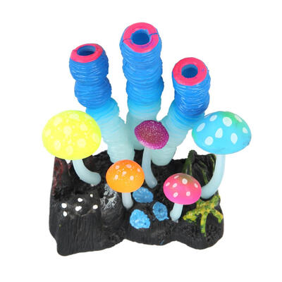 

Simulation Luminous Coral Fake Artificial Underwater Plants Fish Tank Decor
