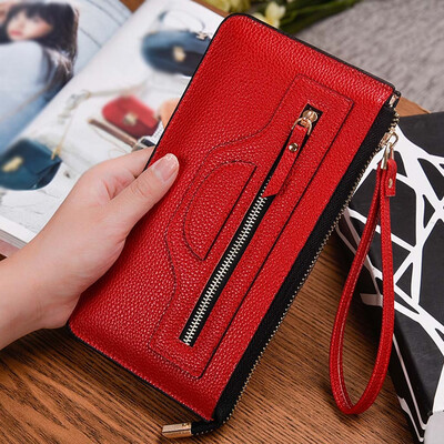

Tailored Long Women Wallets Fashion Zipper Wallet Purse Clutch Money Wallet Coin Purse