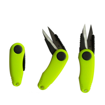 

Foldable Fishing Scissors Stainless Fish Line Plier Braid Cutter Stainless Steel