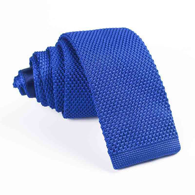 

Knit Tie Mens Solid Color Narrow Tie Europe&America Fashion Flat Japanese Tie Multicolor Polyester Tie Wholesale