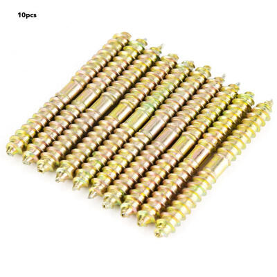 

Greensen 10pcs 660mm Dowel Screw Woodworking Furniture Connector Double Ended Screw