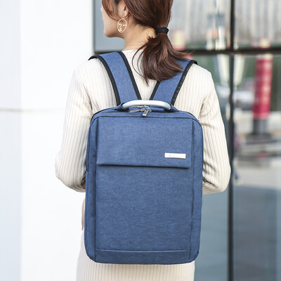 

Fashionable&simple mens business double-shoulder bag computer bag multi-function casual college students can customize LOGO