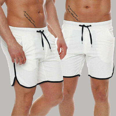 

SUNSIOM New Mens Casual Shorts Gym Jogging Running Training Sports Wear Short Pants
