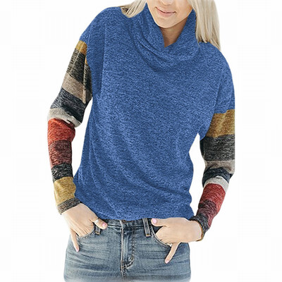 

Bottoming shirt womens T-shirt collar long sleeve head repair shirt womens