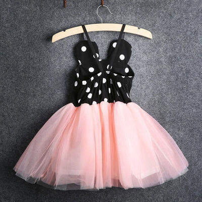 

2016 Baby Girls Dress Cute Minnie Mouse Dresses Kids Toddler Skirt Tutu Dress