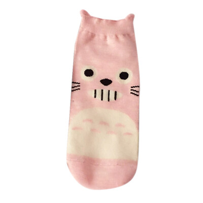 

Cute Thick Cotton Socks Women Cartoon Little Monsters Exquisite Embroidered Pattern Home Socks