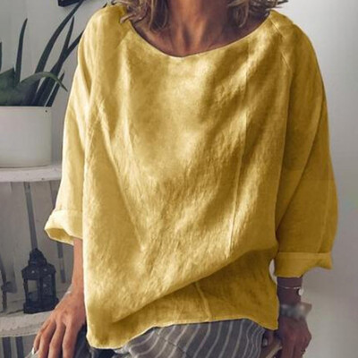 

Plus Size Womens Casual Oversized T-Shirt Lady Tops Long Sleeve Baggy Blouse