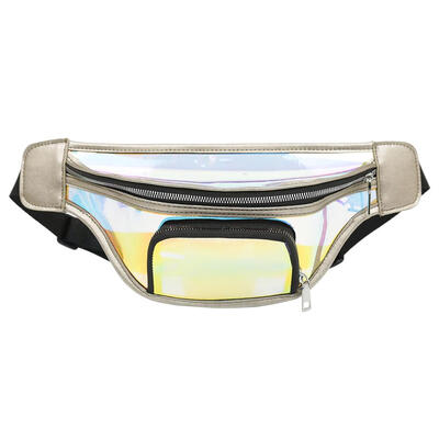 

Hologram Laser Shoulder Waist Bags Girls Fanny Belt Packs Women Chest Bags