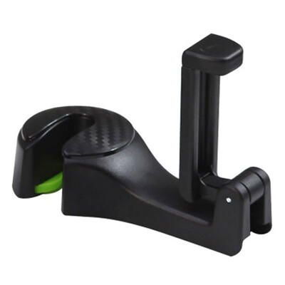 

Universal 2in1 Multi-functional Car Headrest Hook with Cell Mobile Phone Holder