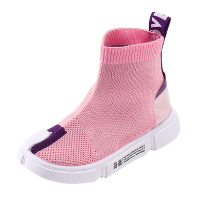 

Kids Toddler Infant Baby Boys Girls Mesh Letter Ankle Boots Sport Shoes Sneaker