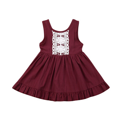 

Kids Toddler Baby Girl Princess Dress Lace Pageant Wedding Party Tutu Dresses