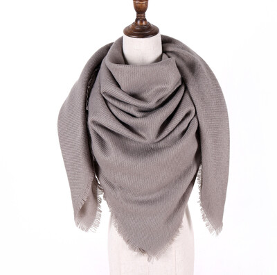 

Autumn&winter womens scarf square sneakers turmeric warm warm color couple students dual-use large shawl bib