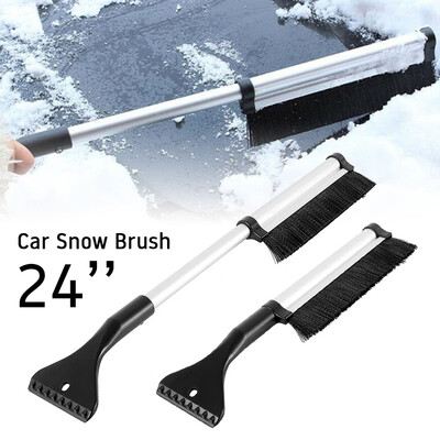 

Extendable Snow 2in1 Telescoping Ice Scraper Brush Car Windshield Snow Removal