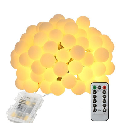 

Tomshine String Light 06W 10M328Ft 80LEDs Battery Powered IP44 Water Resistance with Remote Control for Party Living Room Bedro