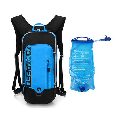 

Sport Vest Hydration Backpack And 2L Water Bladder Bag Camping Hiking Running