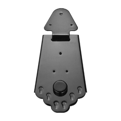 

6 String Guitar Metal Tailpiece Bridge with Screws for Jazz Electric Guitar Musical Instrument Parts Silver