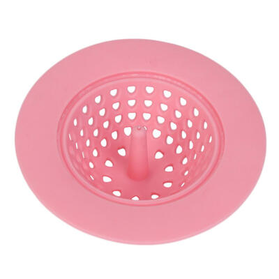 

Round Silicone Sink Strainer Filter Water Stopper Floor Drain Hair Catcher