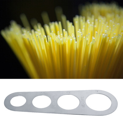 

Greensen 1Pc Stainless Steel Spaghetti Measurer Measuring Tool 4 Serving Portion Cooking Pasta Ruler