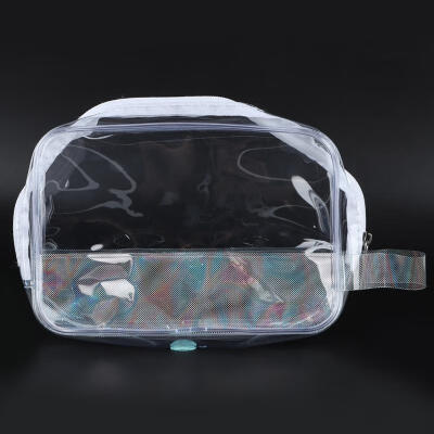 

Greensen Travel Cosmetic Bag Portable Transparent PVC Toiletry Storage Zipper Makeup Organiser