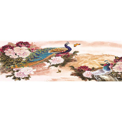 

5D DIY Full Drill Diamond Painting Peafowl Flower Cross Stitch Embroidery