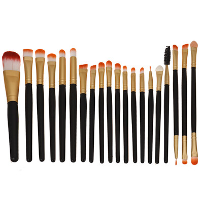 

〖Follure〗20Pcs Pro Cosmetics Makeup Brush Tools Black
