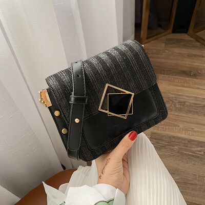 

Summer ins leisure bag fashion Korean version 100 small square bag new model 2019 small fresh slanting female bag tide